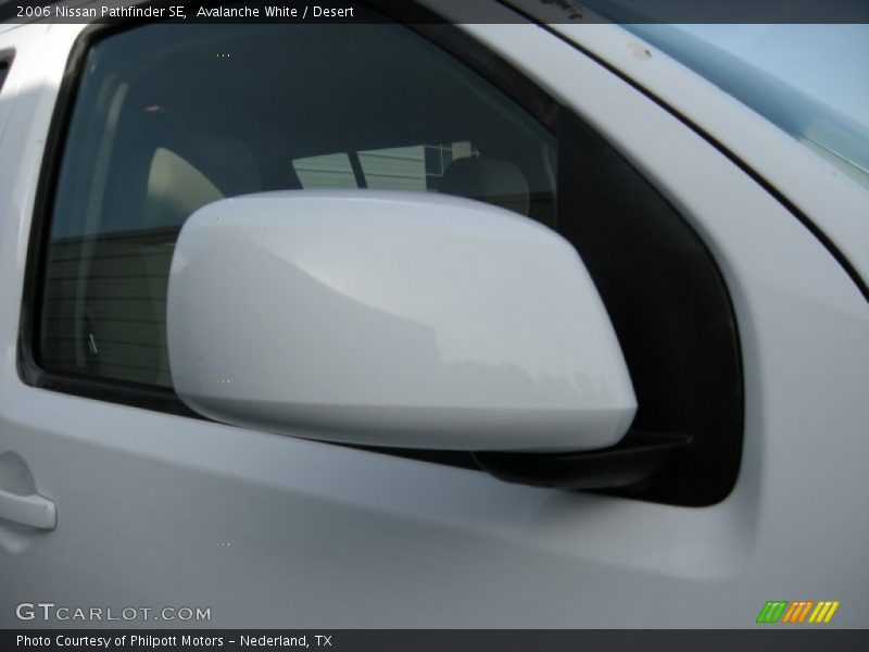 Avalanche White / Desert 2006 Nissan Pathfinder SE