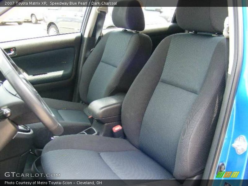 Speedway Blue Pearl / Dark Charcoal 2007 Toyota Matrix XR
