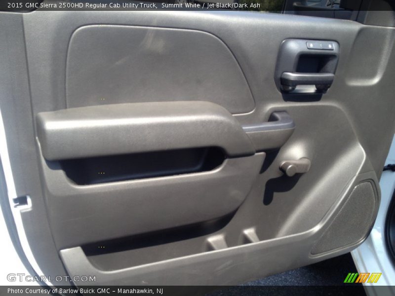 Summit White / Jet Black/Dark Ash 2015 GMC Sierra 2500HD Regular Cab Utility Truck