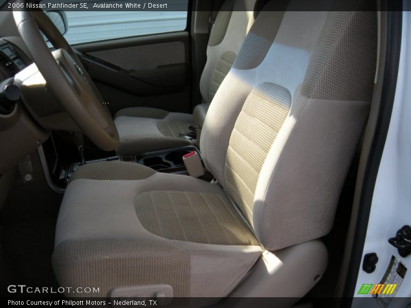 Avalanche White / Desert 2006 Nissan Pathfinder SE