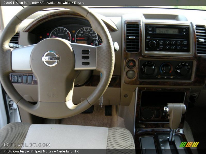 Avalanche White / Desert 2006 Nissan Pathfinder SE