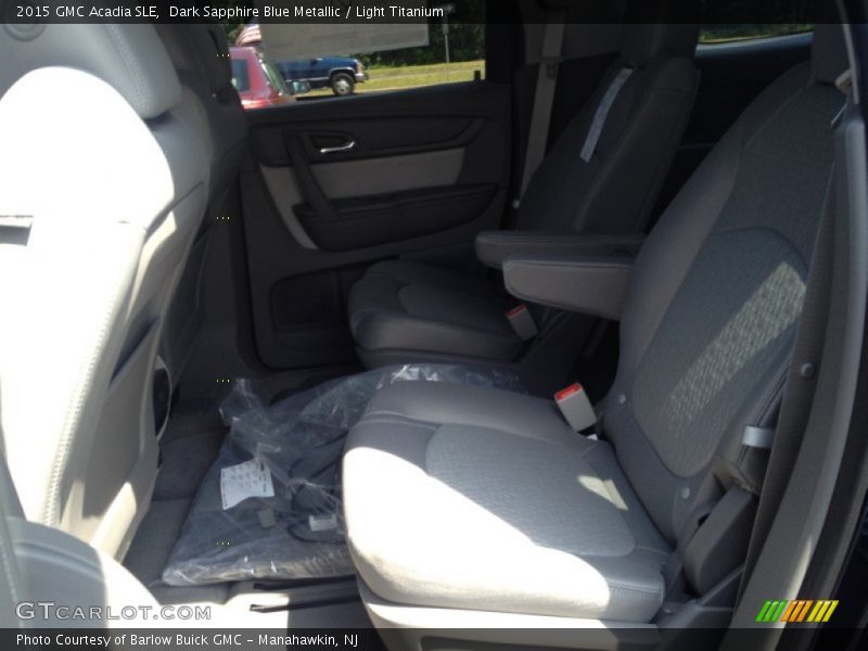 Dark Sapphire Blue Metallic / Light Titanium 2015 GMC Acadia SLE