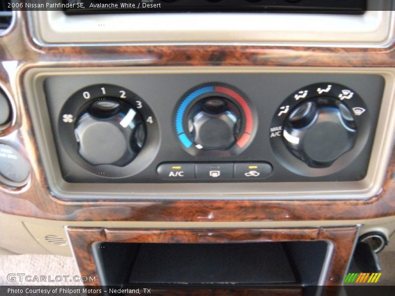 Avalanche White / Desert 2006 Nissan Pathfinder SE
