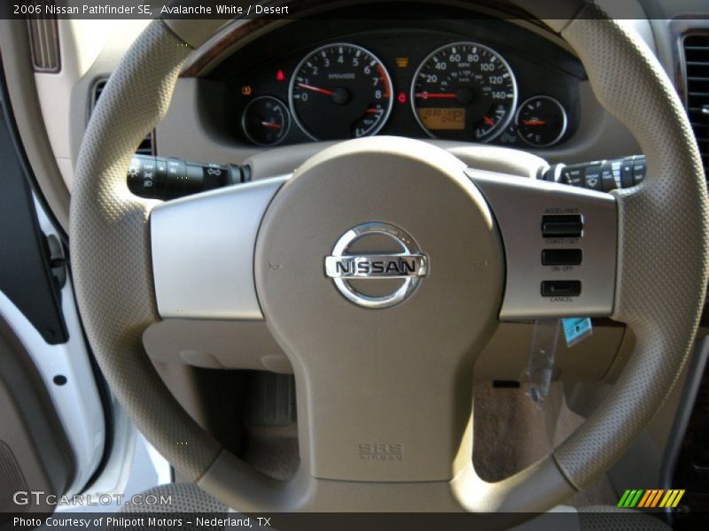 Avalanche White / Desert 2006 Nissan Pathfinder SE