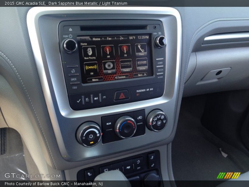 Dark Sapphire Blue Metallic / Light Titanium 2015 GMC Acadia SLE