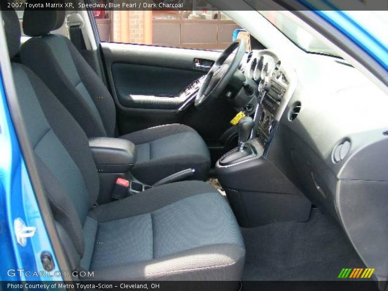 Speedway Blue Pearl / Dark Charcoal 2007 Toyota Matrix XR