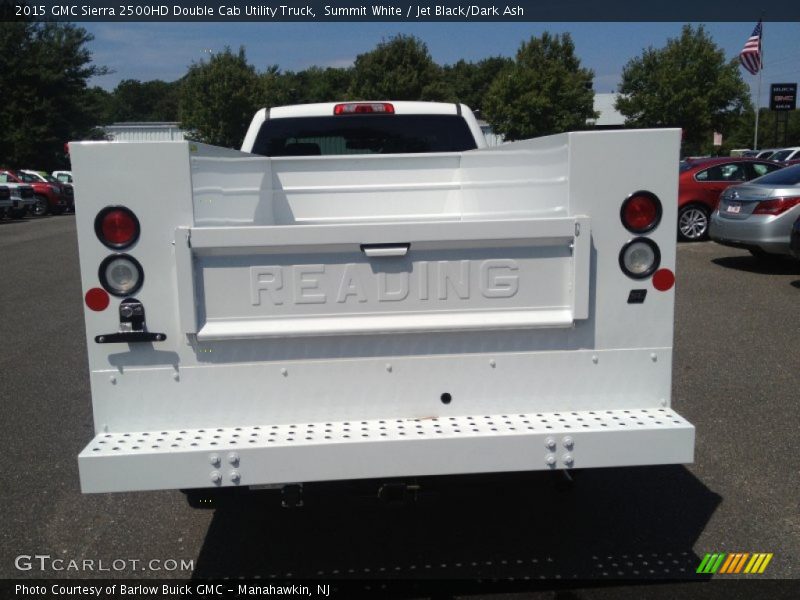 Summit White / Jet Black/Dark Ash 2015 GMC Sierra 2500HD Double Cab Utility Truck