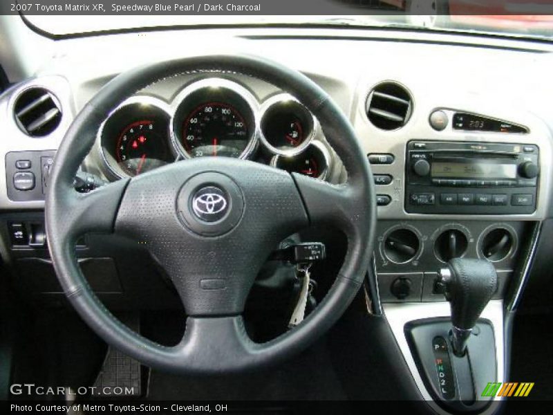 Speedway Blue Pearl / Dark Charcoal 2007 Toyota Matrix XR