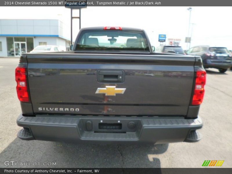Tungsten Metallic / Jet Black/Dark Ash 2014 Chevrolet Silverado 1500 WT Regular Cab 4x4