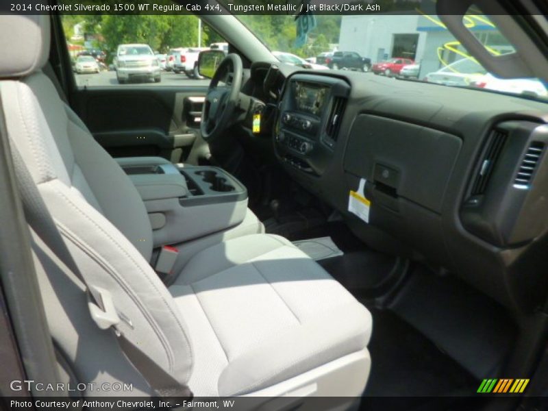 Tungsten Metallic / Jet Black/Dark Ash 2014 Chevrolet Silverado 1500 WT Regular Cab 4x4