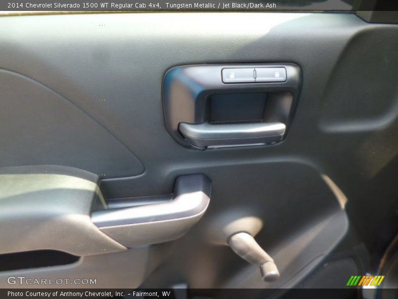 Tungsten Metallic / Jet Black/Dark Ash 2014 Chevrolet Silverado 1500 WT Regular Cab 4x4