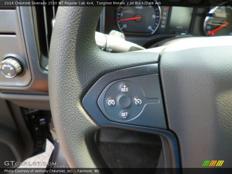 Tungsten Metallic / Jet Black/Dark Ash 2014 Chevrolet Silverado 1500 WT Regular Cab 4x4