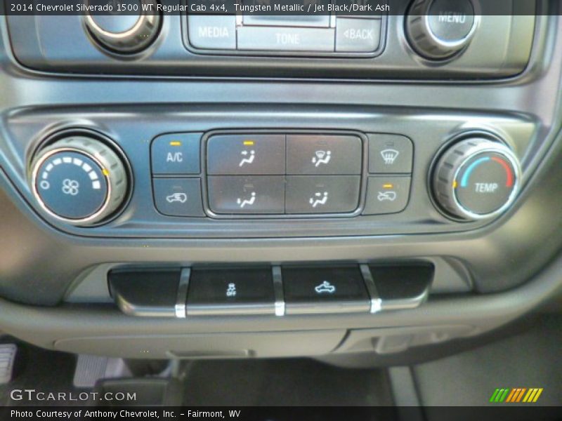 Tungsten Metallic / Jet Black/Dark Ash 2014 Chevrolet Silverado 1500 WT Regular Cab 4x4