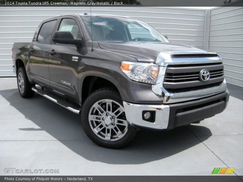 Magnetic Gray Metallic / Black 2014 Toyota Tundra SR5 Crewmax