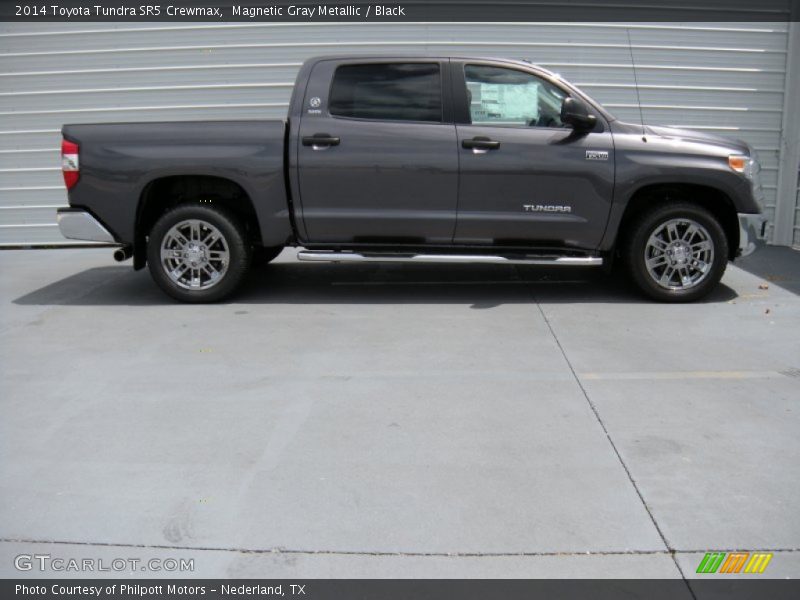 Magnetic Gray Metallic / Black 2014 Toyota Tundra SR5 Crewmax