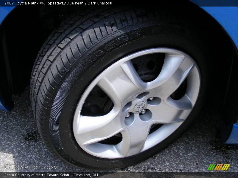 Speedway Blue Pearl / Dark Charcoal 2007 Toyota Matrix XR