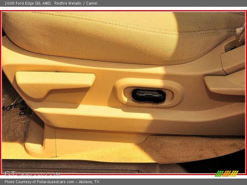 Redfire Metallic / Camel 2008 Ford Edge SEL AWD