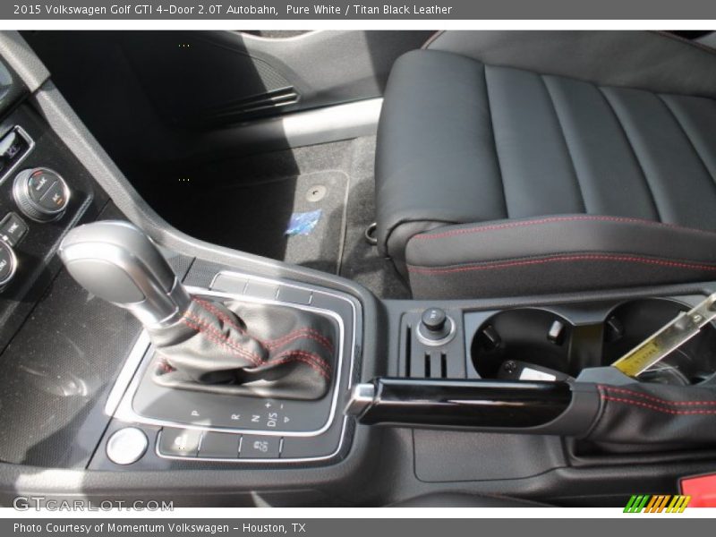 Pure White / Titan Black Leather 2015 Volkswagen Golf GTI 4-Door 2.0T Autobahn