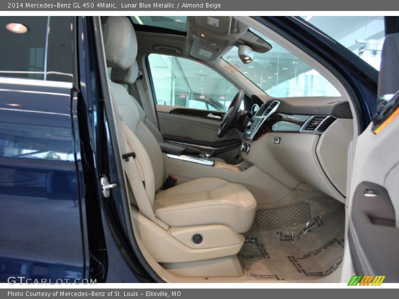 Lunar Blue Metallic / Almond Beige 2014 Mercedes-Benz GL 450 4Matic