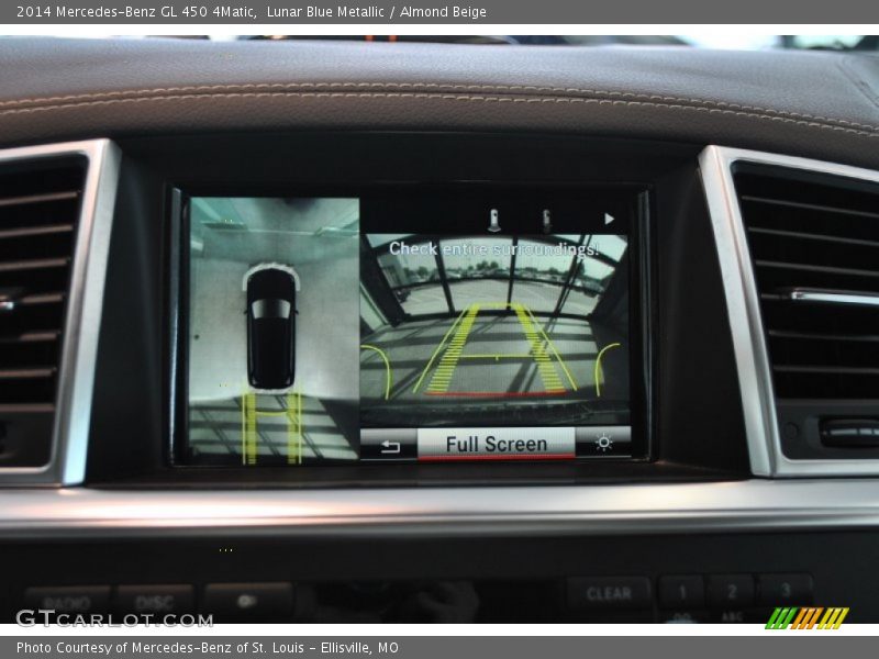 Lunar Blue Metallic / Almond Beige 2014 Mercedes-Benz GL 450 4Matic