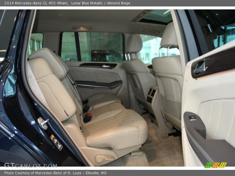 Lunar Blue Metallic / Almond Beige 2014 Mercedes-Benz GL 450 4Matic