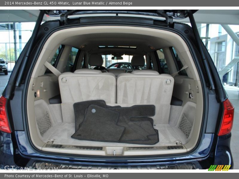 Lunar Blue Metallic / Almond Beige 2014 Mercedes-Benz GL 450 4Matic