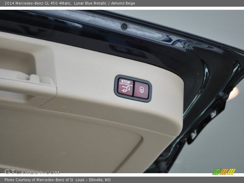Lunar Blue Metallic / Almond Beige 2014 Mercedes-Benz GL 450 4Matic