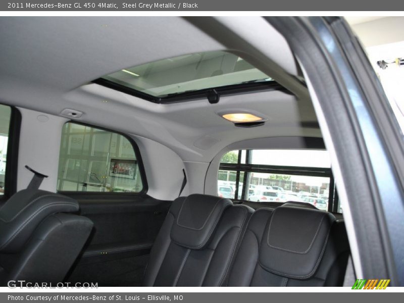 Steel Grey Metallic / Black 2011 Mercedes-Benz GL 450 4Matic