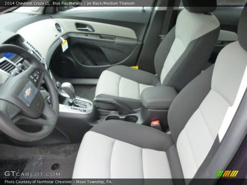 Blue Ray Metallic / Jet Black/Medium Titanium 2014 Chevrolet Cruze LS