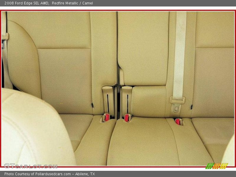 Redfire Metallic / Camel 2008 Ford Edge SEL AWD