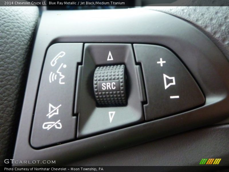 Blue Ray Metallic / Jet Black/Medium Titanium 2014 Chevrolet Cruze LS