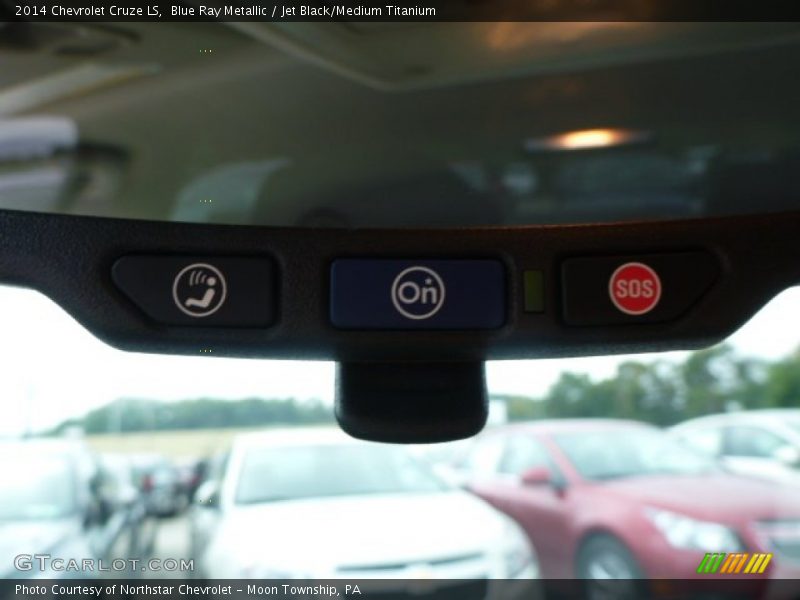 Blue Ray Metallic / Jet Black/Medium Titanium 2014 Chevrolet Cruze LS