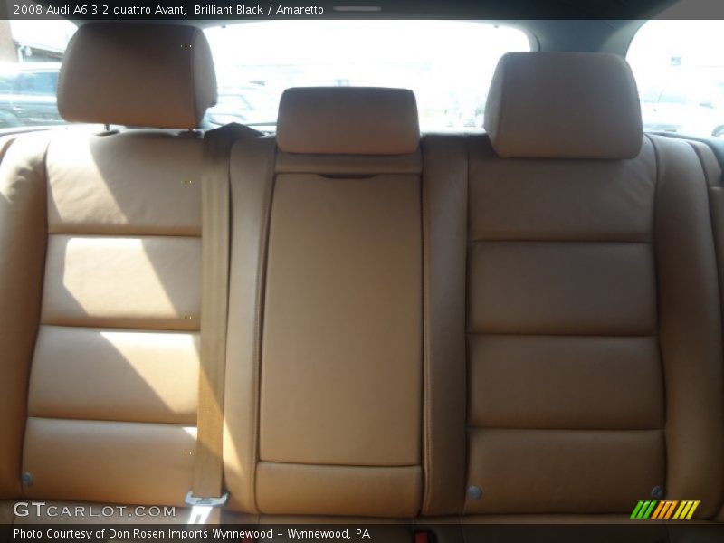 Brilliant Black / Amaretto 2008 Audi A6 3.2 quattro Avant
