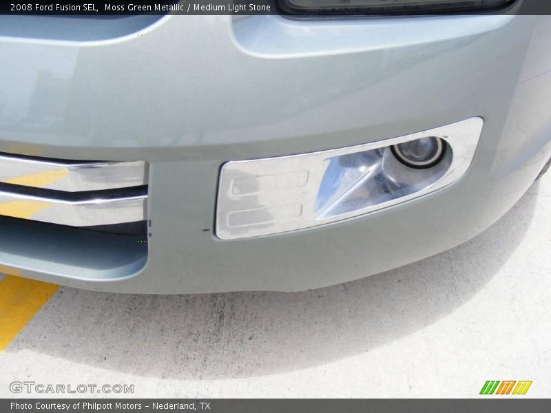 Moss Green Metallic / Medium Light Stone 2008 Ford Fusion SEL