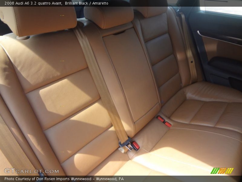 Brilliant Black / Amaretto 2008 Audi A6 3.2 quattro Avant