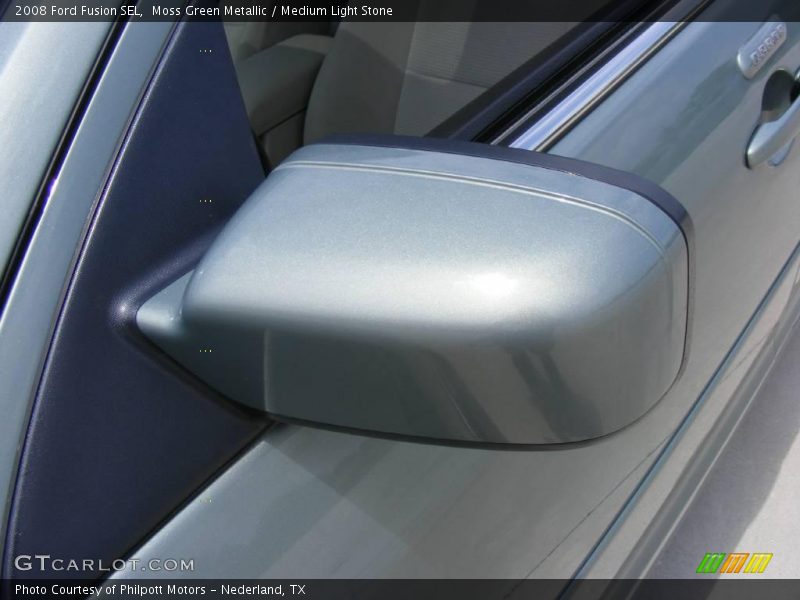 Moss Green Metallic / Medium Light Stone 2008 Ford Fusion SEL