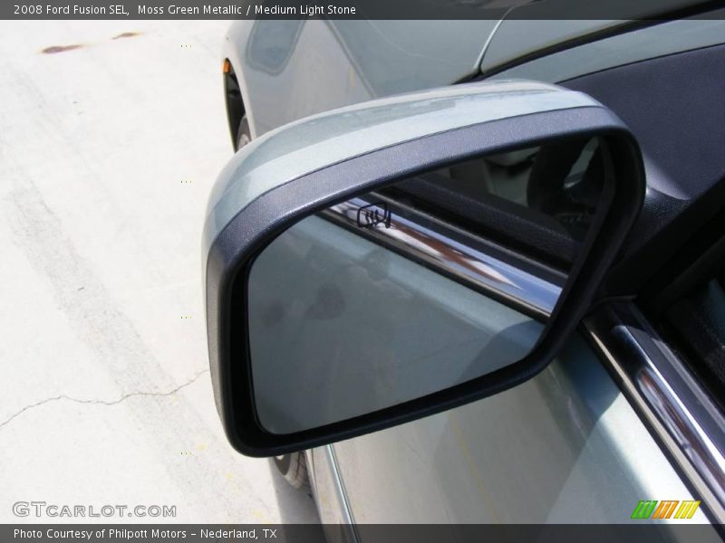 Moss Green Metallic / Medium Light Stone 2008 Ford Fusion SEL