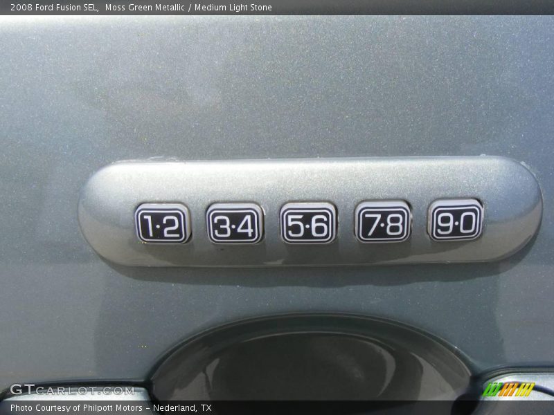 Moss Green Metallic / Medium Light Stone 2008 Ford Fusion SEL