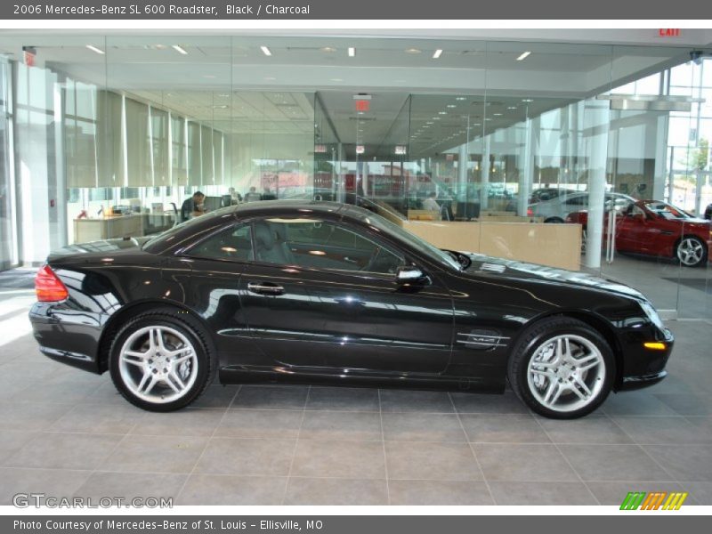 Black / Charcoal 2006 Mercedes-Benz SL 600 Roadster