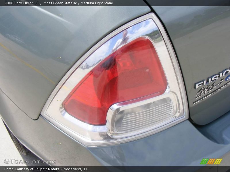 Moss Green Metallic / Medium Light Stone 2008 Ford Fusion SEL