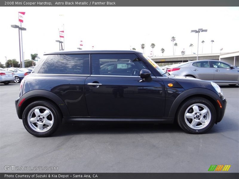 Astro Black Metallic / Panther Black 2008 Mini Cooper Hardtop