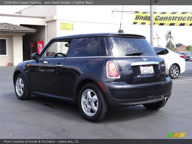 Astro Black Metallic / Panther Black 2008 Mini Cooper Hardtop