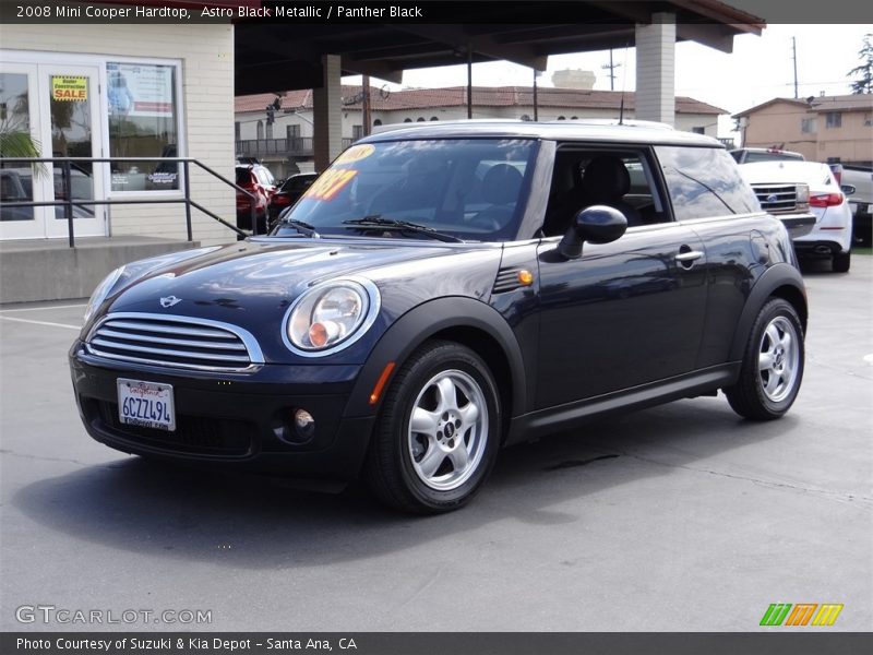 Astro Black Metallic / Panther Black 2008 Mini Cooper Hardtop