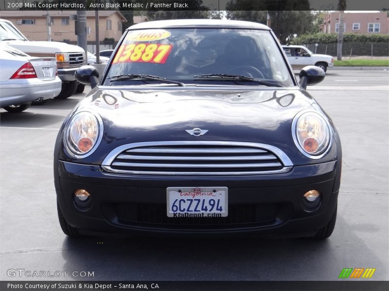 Astro Black Metallic / Panther Black 2008 Mini Cooper Hardtop
