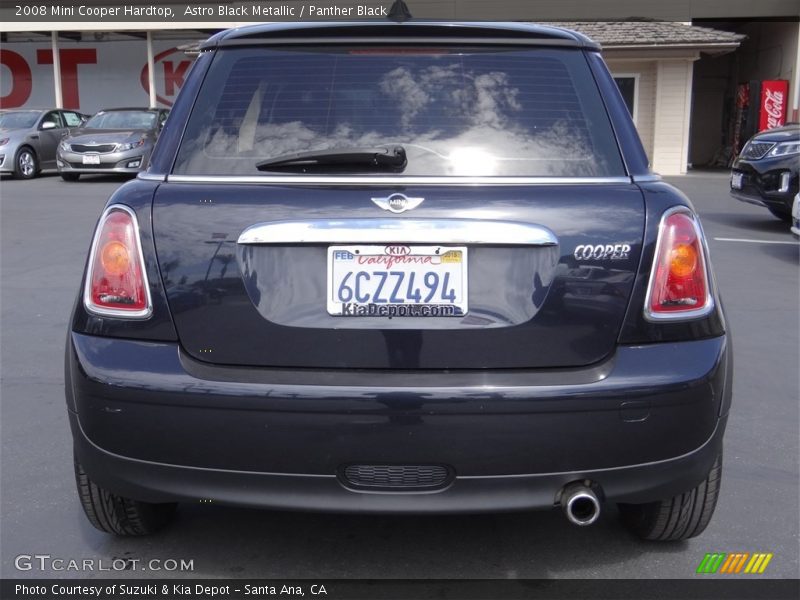 Astro Black Metallic / Panther Black 2008 Mini Cooper Hardtop