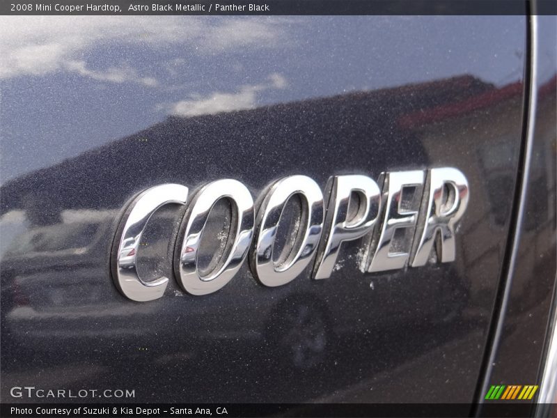Astro Black Metallic / Panther Black 2008 Mini Cooper Hardtop