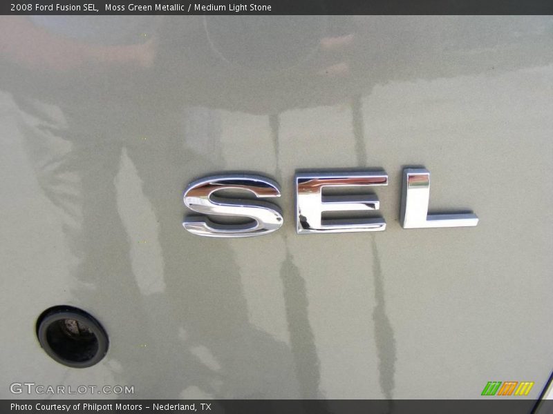 Moss Green Metallic / Medium Light Stone 2008 Ford Fusion SEL