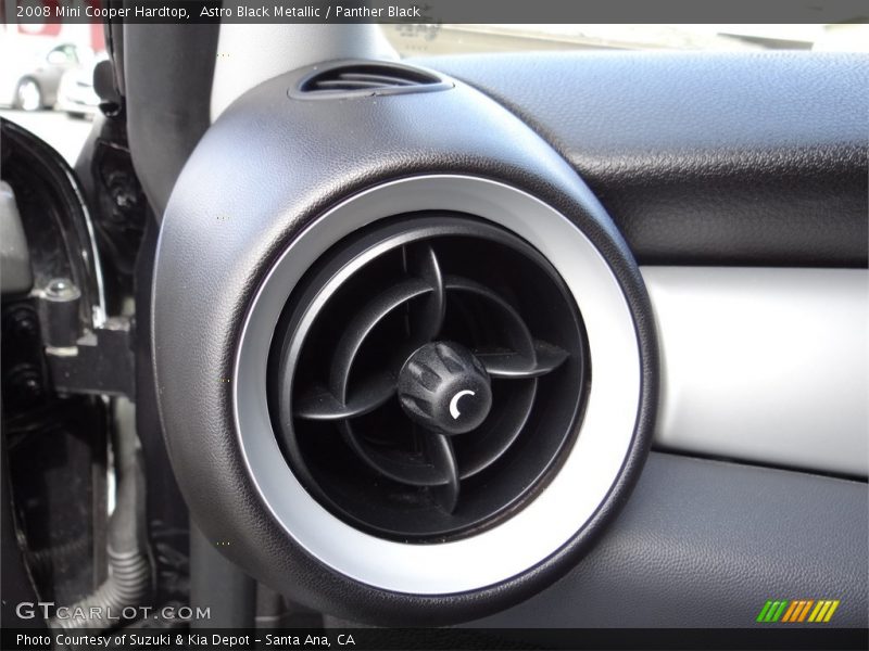 Astro Black Metallic / Panther Black 2008 Mini Cooper Hardtop