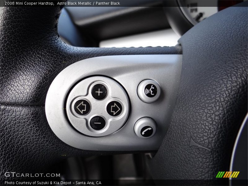 Astro Black Metallic / Panther Black 2008 Mini Cooper Hardtop