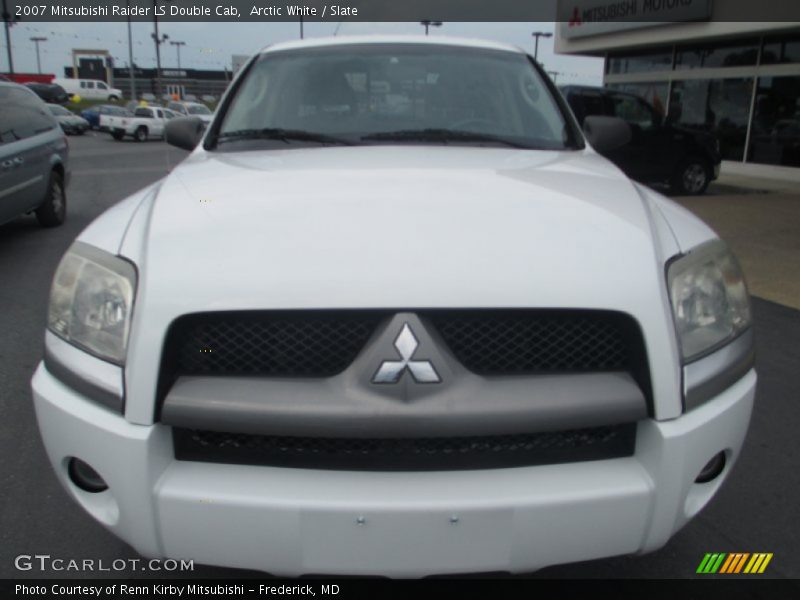 Arctic White / Slate 2007 Mitsubishi Raider LS Double Cab
